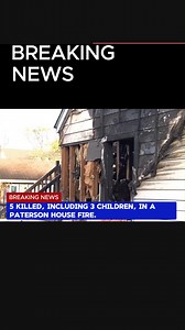 66K views · 1.1K reactions | Two adults and three children were killed in an overnight house fire in New Jersey, according to Paterson Fire Department Chief Alex Alicea. #newjersey #Paterson #BreakingNews | Newstaff | Facebook