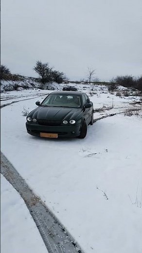 JAGUAR X-TYPE 4x4 Snow Drift !!!