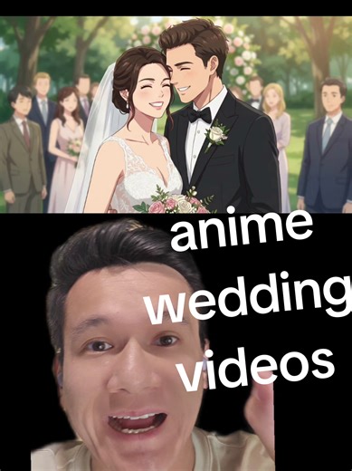 Make an Anime Wedding Video #animeai #howtodrawanime #animeartstyle #weddinggiftideas