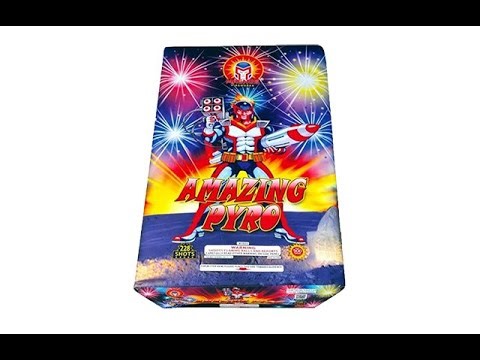 AMAZING PYRO 228 SHOT - MAGNUS FIREWORKS - M1024