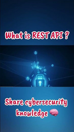 What is REST API ? | #cybersecurity #networkattacks #ai