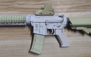 纸模 M4卡宾枪