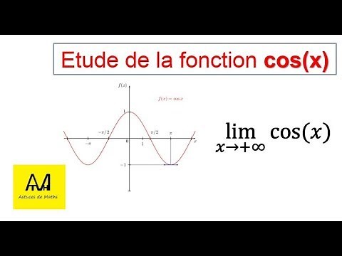Etude de la fonction cosinus propriétés et limite