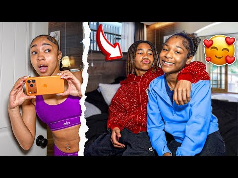 I SET UP A HIDDEN CAMERA ON SJ & LALA😱 *BUSTED*