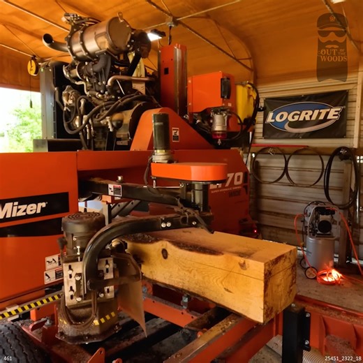 19K views · 161 reactions | Working With a BIG Pine Log | Out of the Woods Forestry | Facebook