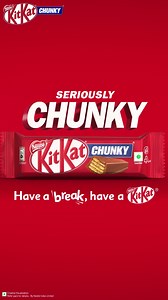 84K views · 4.2K reactions | Try KitKat Chunky , It’s Seriously Chunky ! Have a break , Have a KitKat | KitKat | Facebook