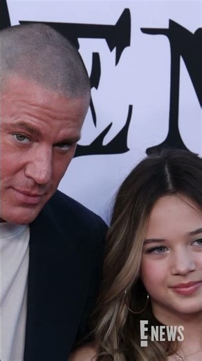 Channing Tatum and his Daughter Everly at Red Carpet