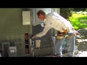 Stucco around a new PGE panel or box