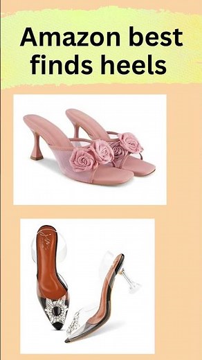 Elevate your shoe game with these Amazon finds 👠✨ #shoecollection #heels #style