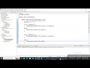 What is the difference between isEmpty & isBlank methods ?