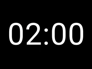 2 Minutes Timer | Countdown ⏱️