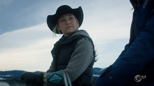 The first step is always the hardest. ❤️ 🏔️ Don't forget, there's a two-episode finale of #Heartland tomorrow night starting at 7 PM ET on UPtv! Here's your sneak peek. 🐎 | UPtv