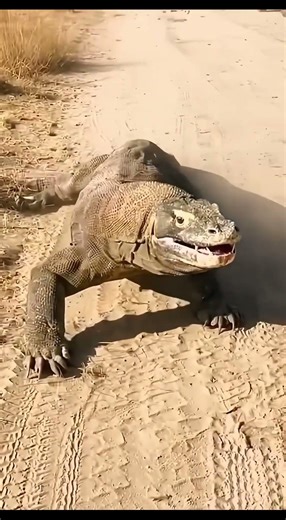 Komodo Dragon vs Cheetah: Who Wins? #wildlife #animals #shorts