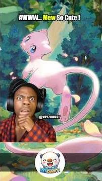 Mew So Cute... 😍 #pokemon #pikachu #mew