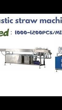 PP Plastic Drinking Straw Machine,Easy Operate Stable Running Plastic straw making machine
