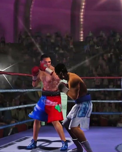 Pacquiao and De La Hoya Exchange Brutal Blows! 💣 - Fight Night Round 3 #boxinggame #mannypacquiao