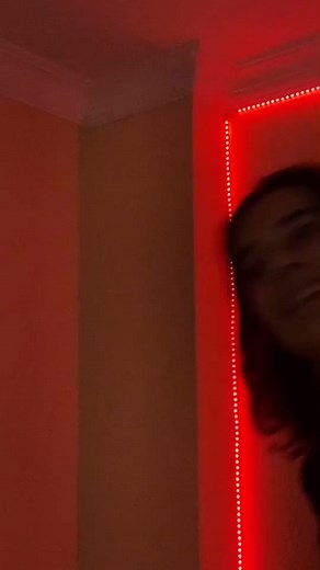 Colorful LED Light Dance Video with Music