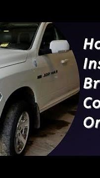 How To Install Brake Controller On a Ram 1500
