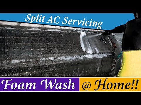 How to Clean an Air Conditioner || DIY || Split AC Service at home || Wet Ac Servicing