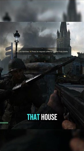 Stronghold The Most BRUTAL mission in COD ww2 #shorts #short #gaming #callofduty #worldwar2