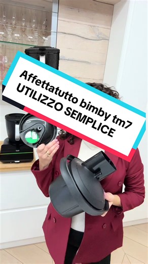 Come si utilizza affettatutto Bimby tm7 #affettatuttobimby #bimbytm7 #tm7