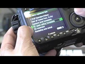 Canon 50D Tips/ Part1: Custom Menu Set