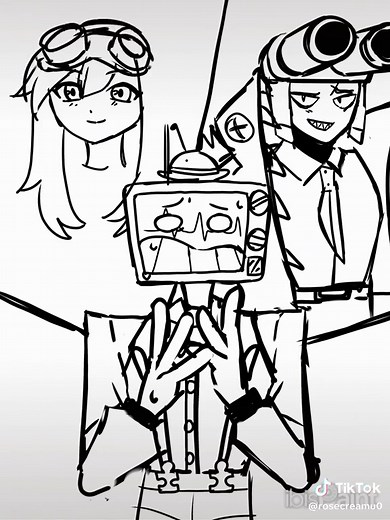 Creative SMG4 Fan Art Featuring Meggy and Mr. Puzzles