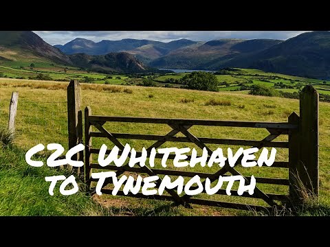 C2C - Cycling from Whitehaven to Tynemouth UK