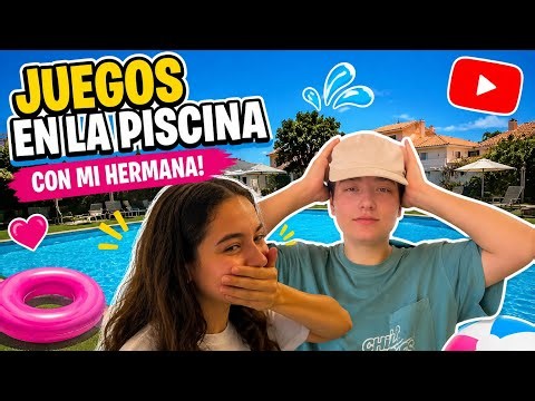 😱QUIEN PIERDA BEBERÁ EL BATIDO MAS ASQUEROSO 🤢 | JUEGOS EN LA PISCINA CON MI HERMANA EN CASA 🏡
