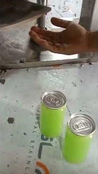 can filling & siming machine