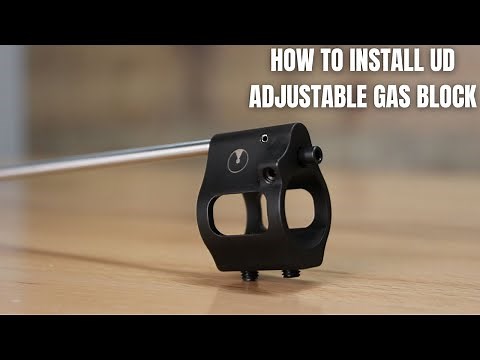 How to install and tune the Ultradyne Adjustable Gas Block!