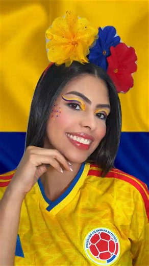 El secreto para lucir los colores de Colombia sin que se corra #MaquillajeCaracterizacion #Baile