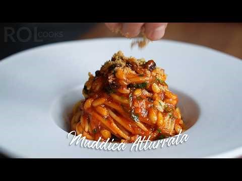 Sicilian Pasta With ANCHOVIES & TOASTED BREADCRUMBS