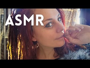 🎧ASMR ✨Atmosphere of a warm summer day (soft spoken, ambience sounds, brushing, blowing, feather)