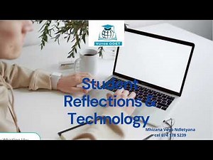 Reflections on learning and how to use technology to promote reflection