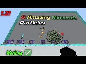 Every working particle command in Minecraft bedrock edition & mcpe