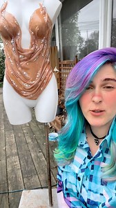 201K views · 4.1K reactions | It’s completely done and ready for the photoshoot! This corset will be up for auction this week to find its new home .#corset #wetlook #ohiophotographer #fantasy #fashion #fyp #wearableart #pearls #resin #resinart #sirencore #highfashion | Got to b me | Facebook