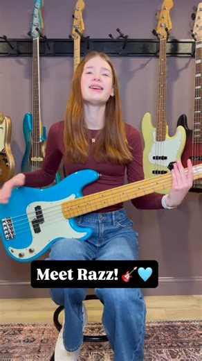 Ruby Adams on Instagram: "Here’s another clip from my recent bass collection YouTube video! I’m playing my @fender 5 String Precision Bass, Razz. 🎸🩵 Watch my full tour on my YouTube Channel - - - - - - - - - - #fender #fenderpresicion #basslove #basslife #instabass instaofbass bassgram bassguitarnation basspractice basslines notreble funkbass bassistsofinstagram baixistas basspractice weplaybass bassist oneminutebass bassplayeruniverse basisste basslik biaxista bassline basscover sogrooveofici