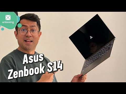ULTRALIGHT LAPTOP! ASUS Zenbook S 14 | Unboxing and First Impressions