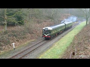 Lakeside and Haverthwaite class 110 DMU - February 2017