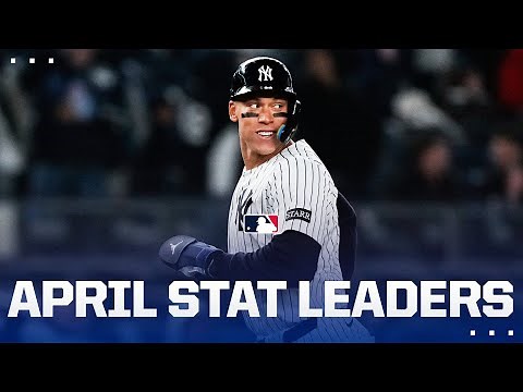 MLB Stat Leaders after first month of 2025 play! 🌟 (Ft. Aaron Judge, Yoshinobu Yamamoto, AND MORE!)