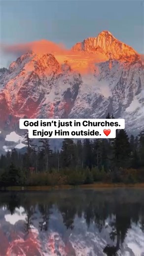 God has revealed Himself through nature —enjoy Him outdoors too ❤️ #jesus #faith #bible | I'm So Blessed Daily