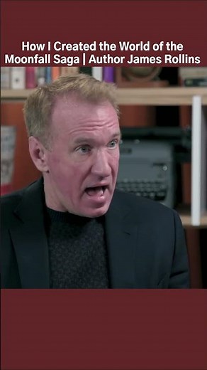 How I Created the World of the Moonfall Saga | Author James Rollins #bookshorts #scififantasy