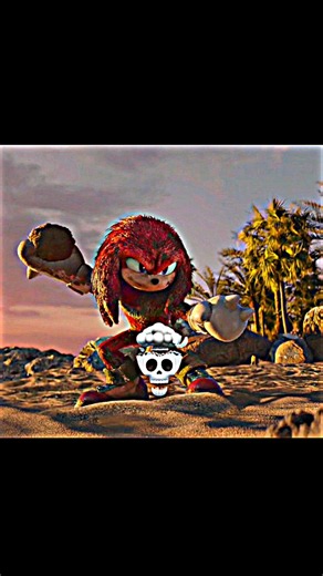 Knuckles & Sonic funny scene 💀😱 | Sonic the hedgehog#viral #ytshorts #shorts #sonic #trending