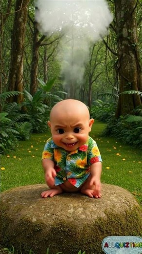 Funny Baby Monkey Fart | Monkey Laughs After Fart #shortsviral