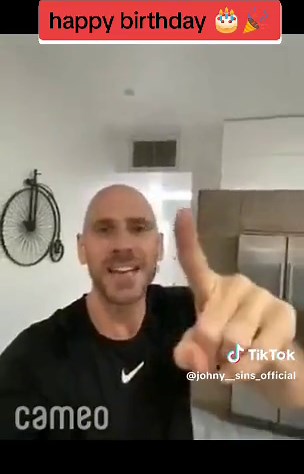 Happy Birthday Wishes from Johnny Sins