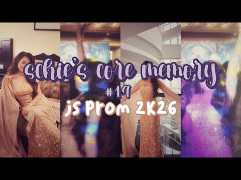 {vlog}🪩💃 senior prom 2026 | schie's core memory