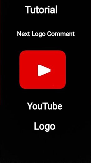 YouTube Logo Next Logo Comment Tutorial 😂🤣