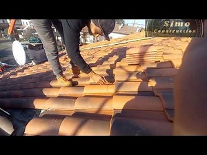 come si può cambiare una tegola rottaكيفية تغيير حبة قرميط مكسورة