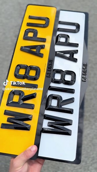 uklegalnumberplateltd on TikTok